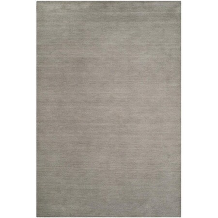 Safavieh 3 ft. x 5 ft. Rectangle- Shag Himalaya Grey Hand Loomed Rug HIM610K-3